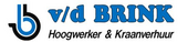 Logo Kraan- en Hoogwerkerverhuur van den Brink B.V., Barneveld