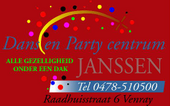 Logo Janssen Dans en Partycentrum, Venray