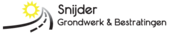 Logo Snijvo Grondwerk & Bestratingen, Vroomshoop